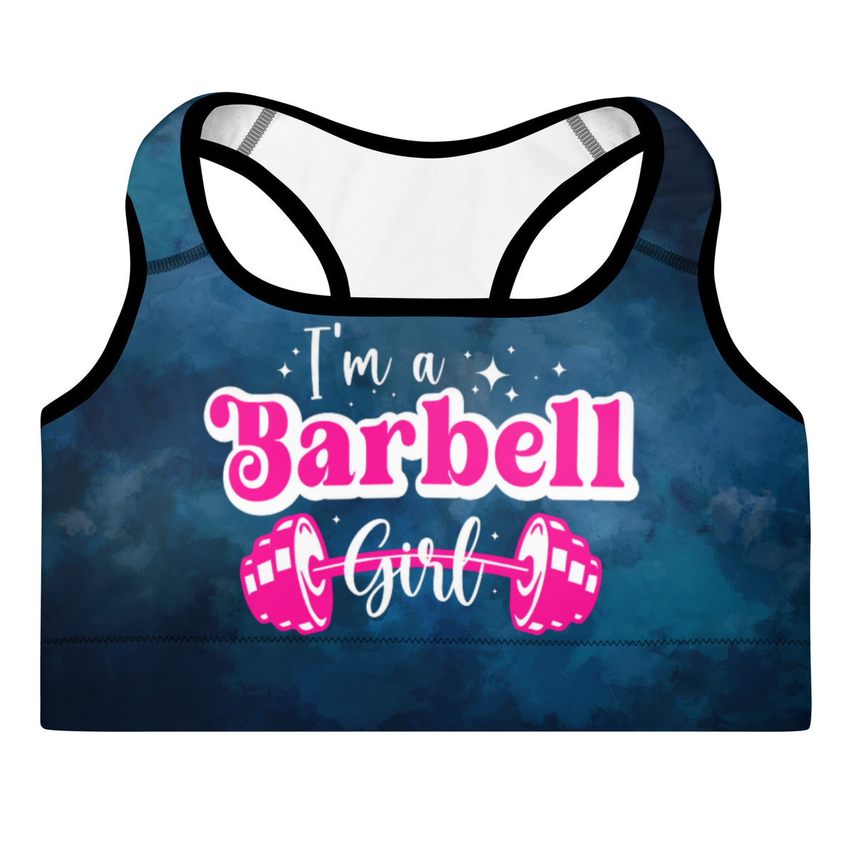 I'm a barbell girl Sports Bra