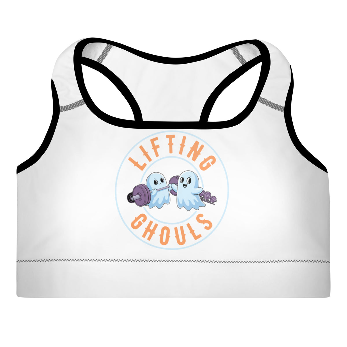 Lifting with my ghouls Sports Bra