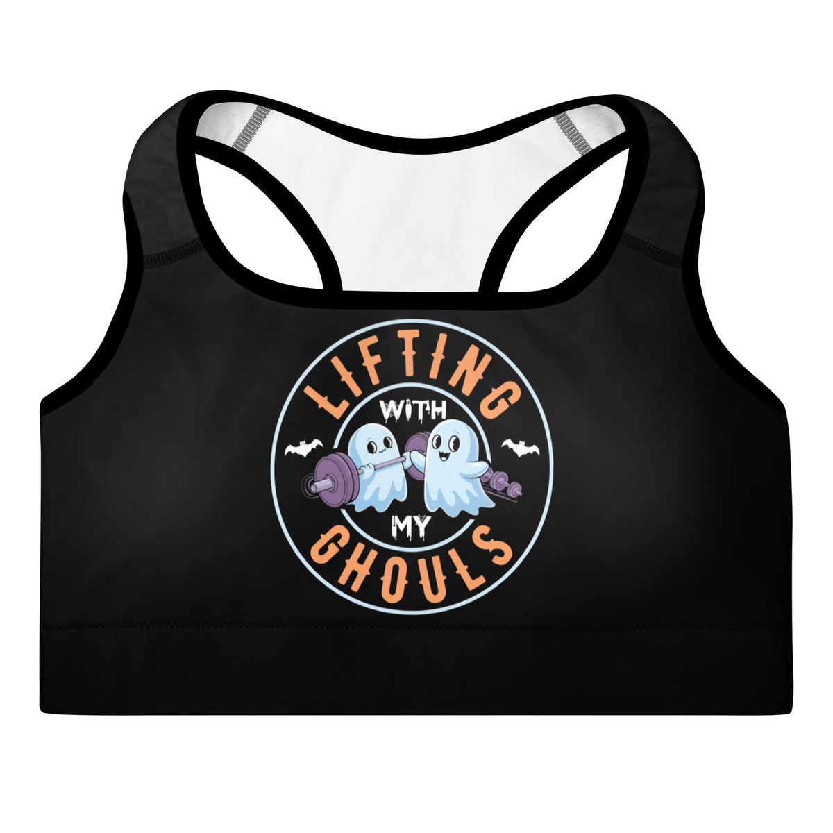 Lifting with my ghouls Sports Bra